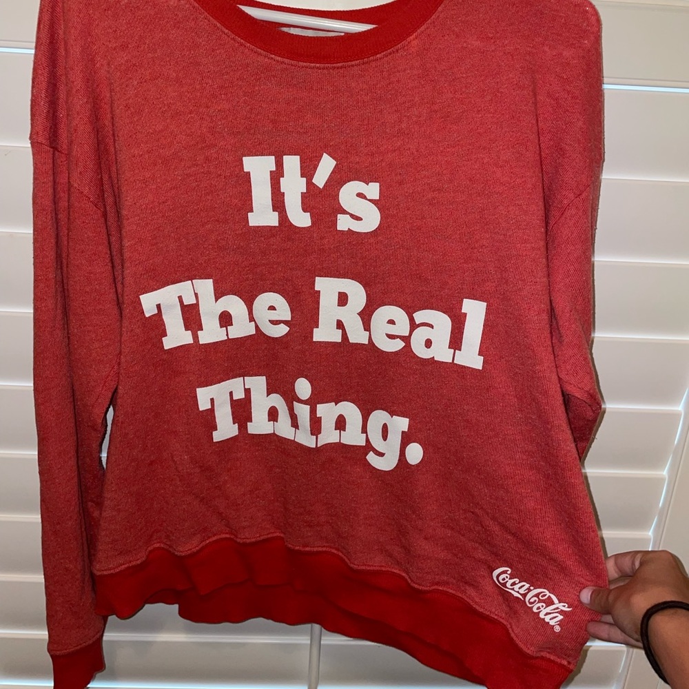 Wildfox x Coco-cola pullover